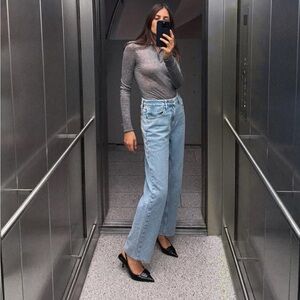 ZARA straight jeans
